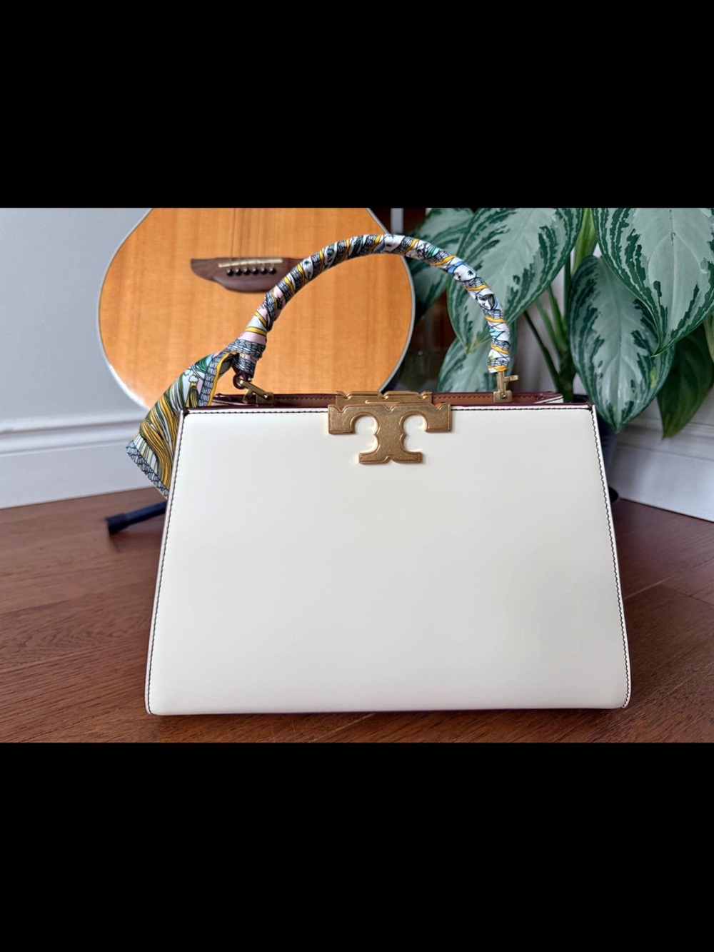Tory Burch MEDIUM Eleanor Satchel two-way Bag